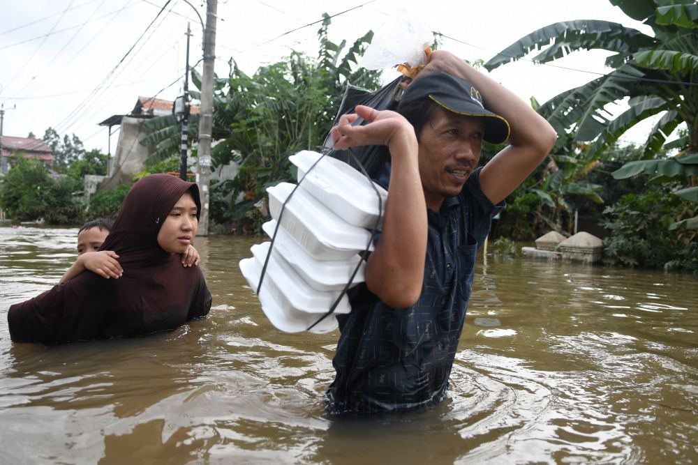 Waspada! 76 Titik di Kota Tangerang Rawan Banjir