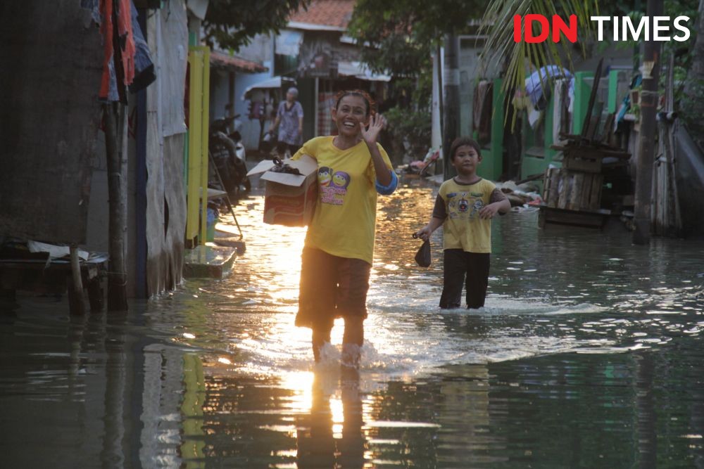 Banjir Landa Tangerang, 10 Ribu KK Terpaksa Mengungsi