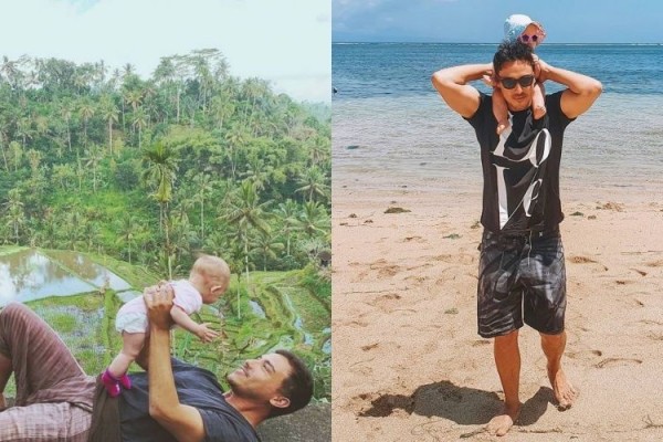 Papa Muda Idaman Netizen, 10 Potret Hamish Daud Bareng Putri Mungilnya