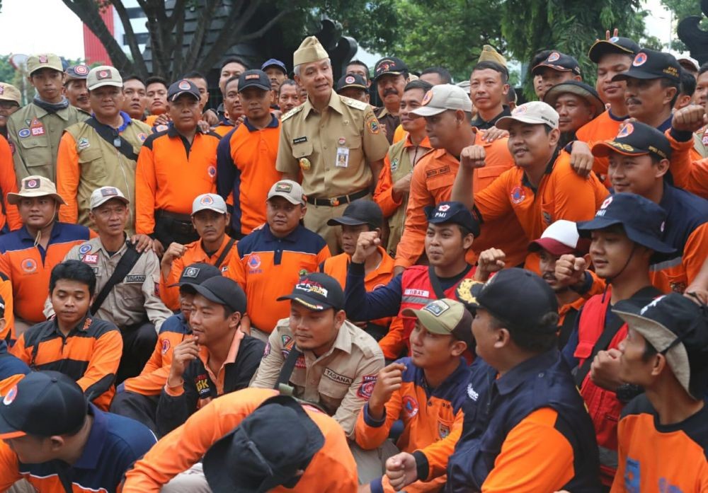 Kirim 100 Personel ke Jakarta dan Jabar, Ganjar: Misi Kemanusiaan