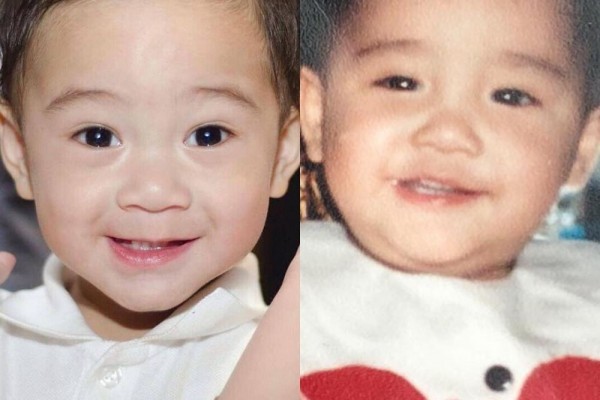 Mirip Kakak dan Adik, 10 Potret Bukti Wajah Rafathar Mirip Mama Gigi