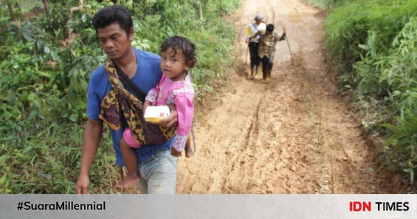 Kisah perjalanan menembus desa terisolir sukajaya bogor usai longsor