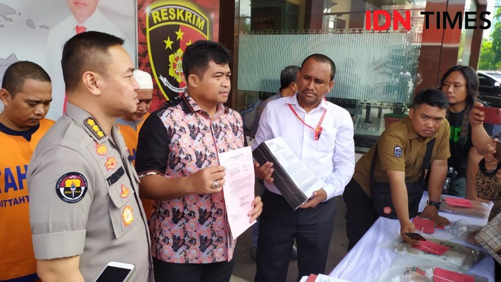 Dua Kontraktor SD Ambruk Pasuruan Dilimpahkan ke Kejati Jatim