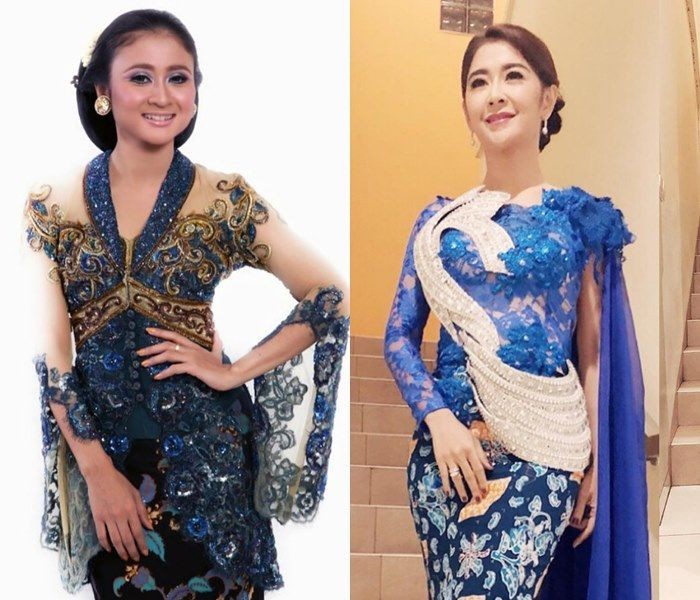 Sama-sama Anggun, 9 Potret Adu Kebaya Uut Permatasari Vs Sruti Respati