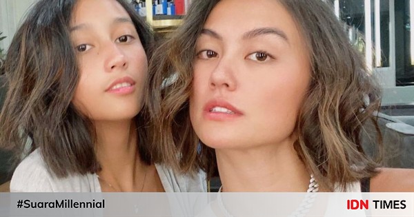 10 potret agnez mo dan chloe xaviera sang keponakan, bak anak kembar