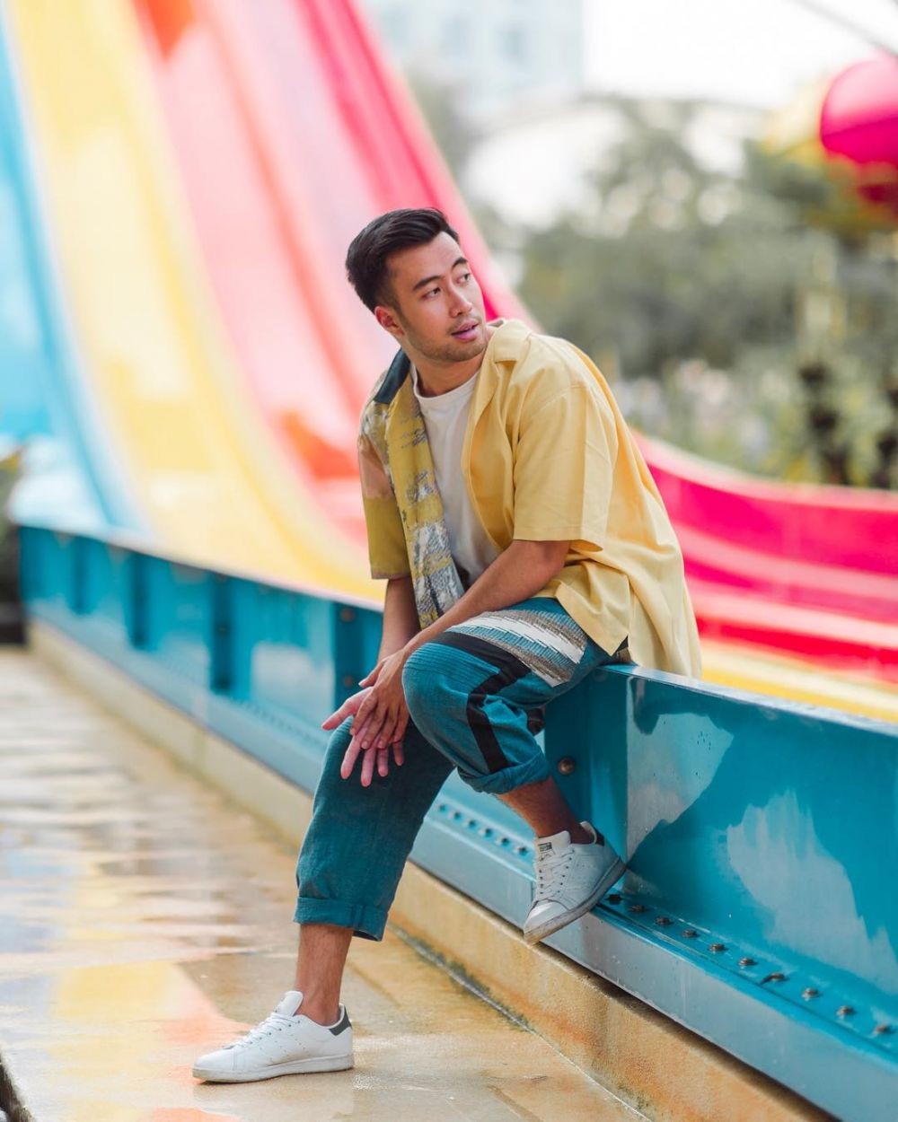 Mirip Oppa Korea! 10 KPop Style ala Vidi Aldiano yang Curi Perhatian