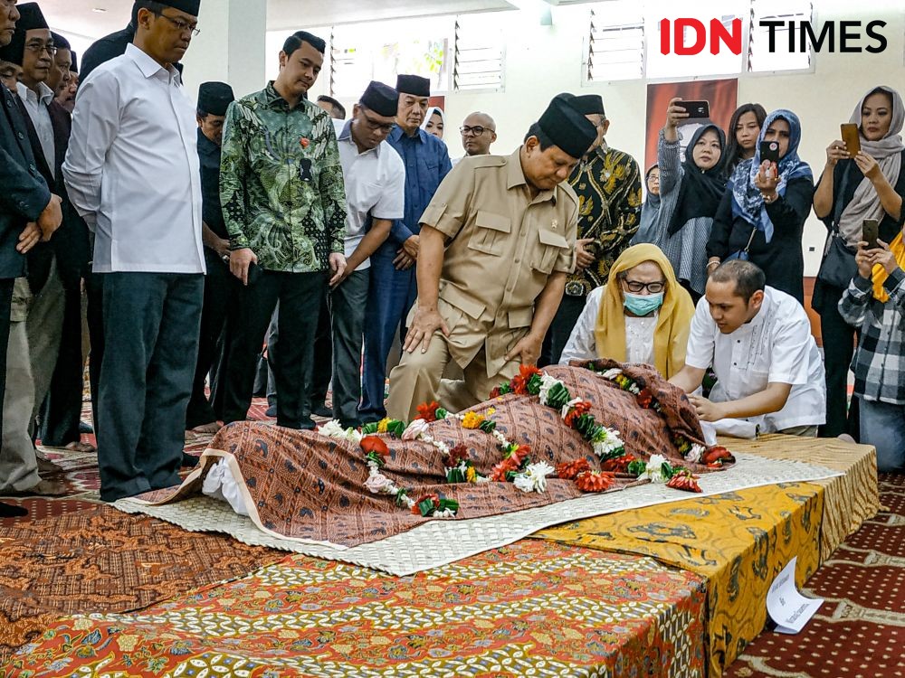 Rektor UKRI Wafat, Prabowo Sampaikan Rasa Kehilangan
