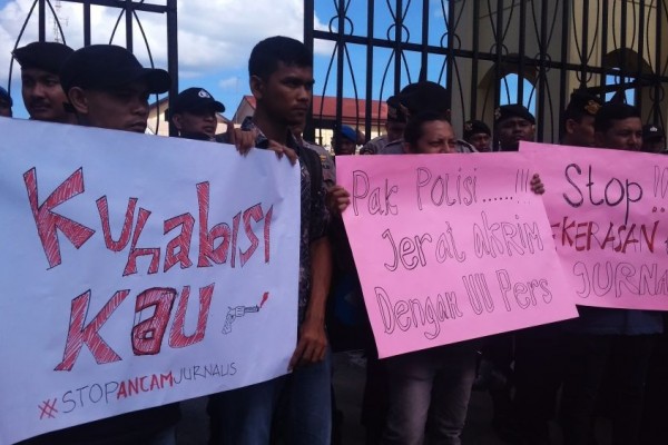 Jurnalis Antara Dikeroyok Preman, Diduga Terkait Penulisan Berita