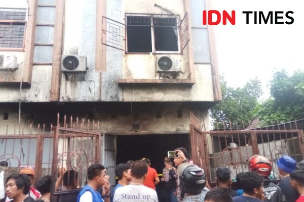 Kebakaran Ruko di Makassar, 5 orang Meninggal Dunia