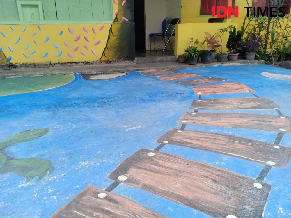 Warna-warni Gang Muhajir, Kampung Tematik Pertama di Siantar