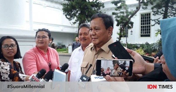 Dianggap lembek urus natuna, prabowo: gak apa-apa, silakan saja bicara