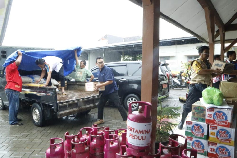 33.820 Korban Banjir di Grobogan dan Pati Dapat Bantuan Tabung Gas
