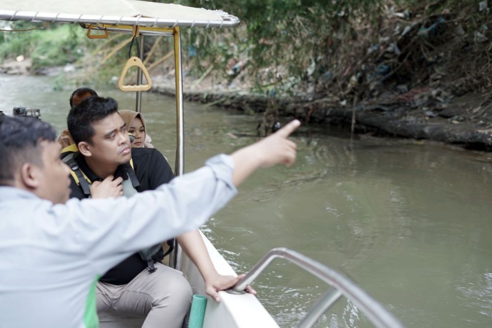 Bobby Nasution Ingin Kembalikan Identitas Kota Medan Lewat Sungai Deli