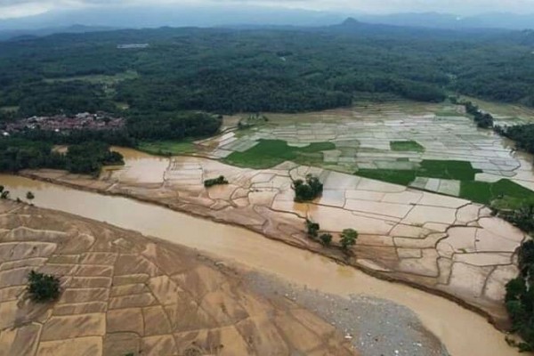 Dinas Pertanian: Kerugian Petani Lebak Akibat Banjir Rp8 Miliar