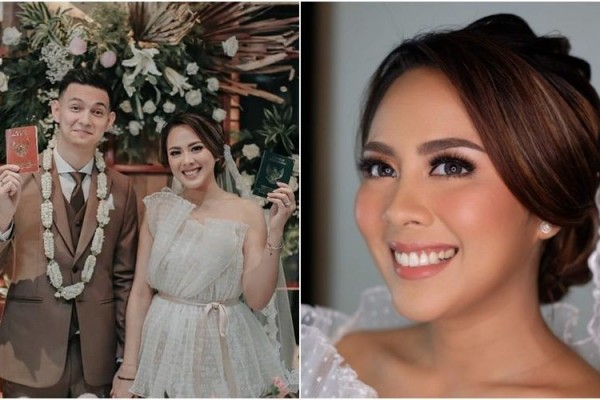 Inspirasi Gaun & Makeup Pernikahan Nabila Faisal, Istri Marcell Darwin