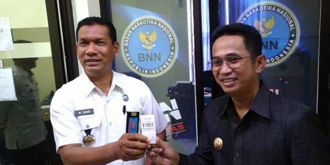 Wakil Wali Kota Balikpapan Tes Urine di BNNK, Hasilnya?
