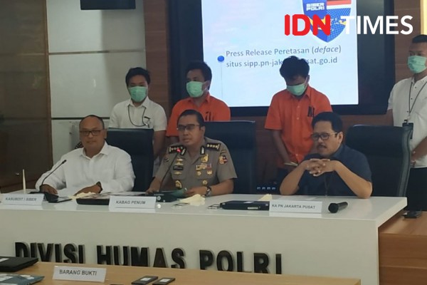 Dua Peretas Website Pengadilan Negeri Jakarta Pusat Ditangkap