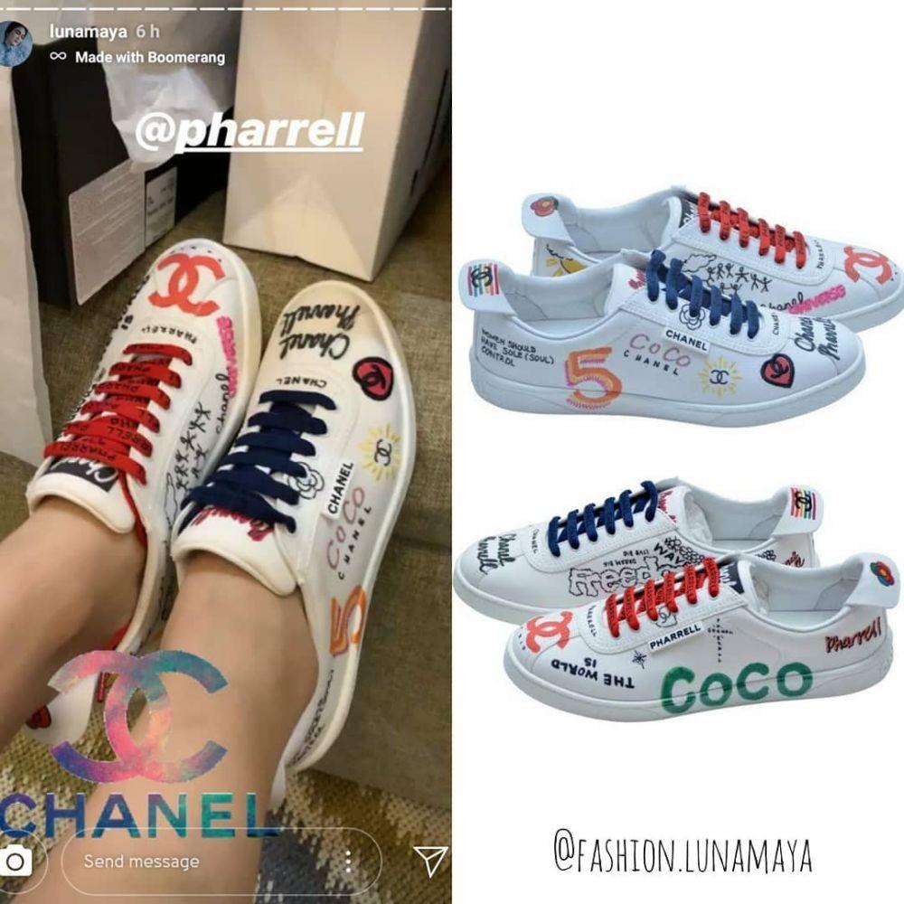 Harga sepatu chanel hot sale pharrell