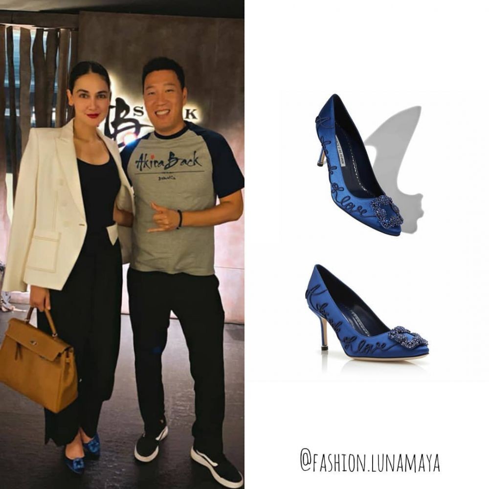 10 Alas Kaki Luna Maya yang Harganya Bikin Deg-degan