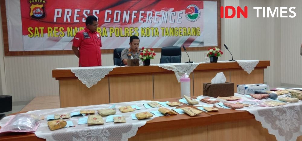 Selama Dua Bulan, Polisi Ringkus 58 Pengedar Narkotika di Tangerang
