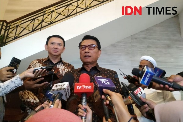 Ahok Temui Moeldoko di Istana, Siap 'Gigit' Mafia Migas