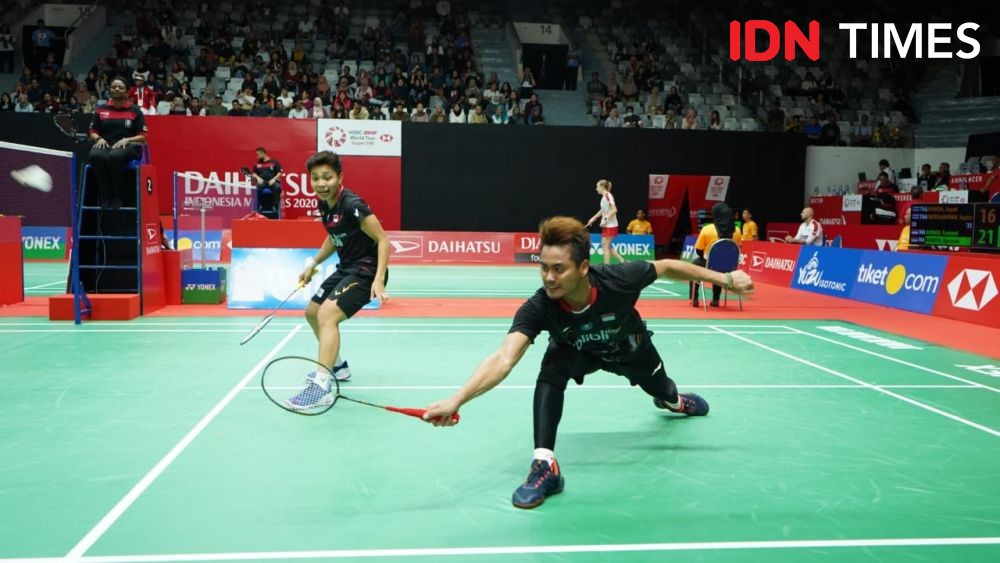 [FOTO] Intip Debut Manis Tontowi/Apriyani di Indonesia Masters 2020