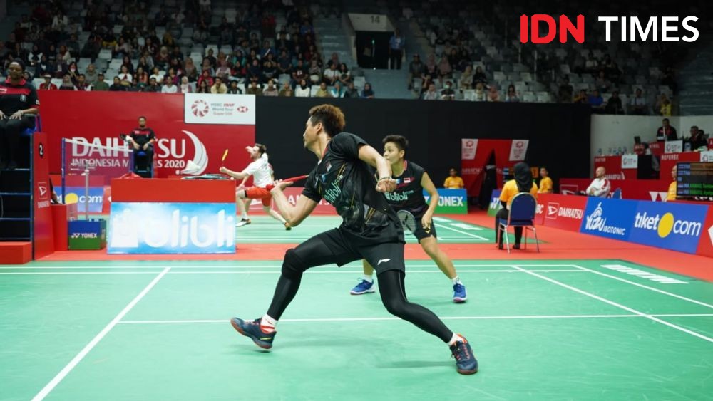 [FOTO] Intip Debut Manis Tontowi/Apriyani di Indonesia Masters 2020