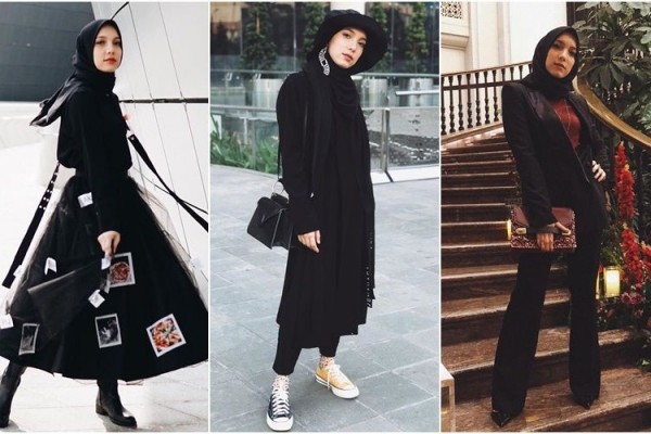 10 Gaya Edgy hingga Formal ala Jenahara, Cocok buat Pencinta Hitam