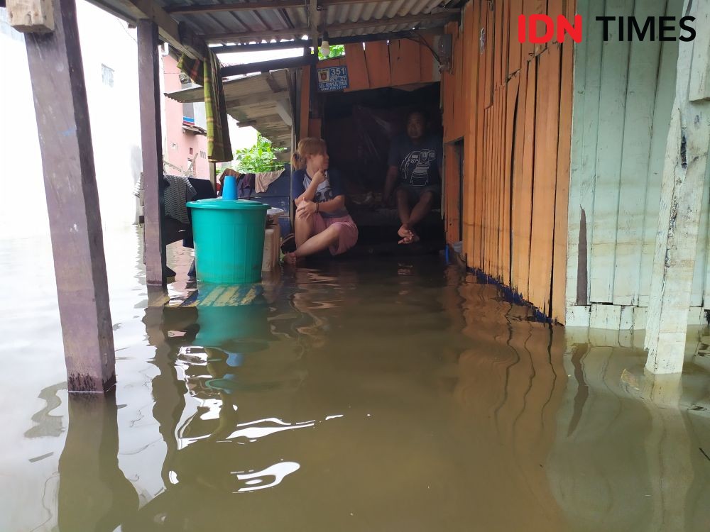 Sudah 5 Hari, Ribuan Warga Bengkuring Samarinda Terendam Banjir