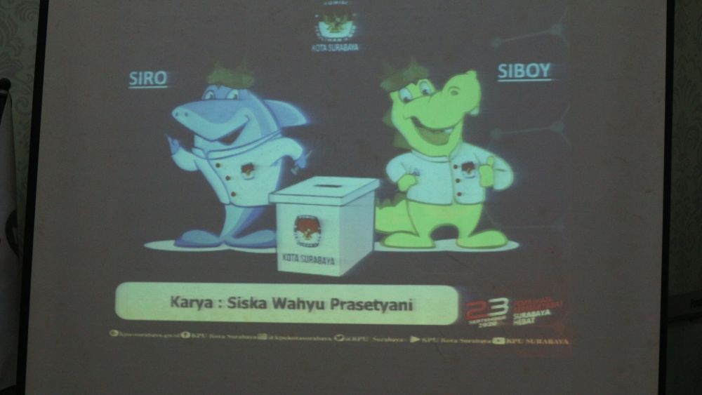 KPU Surabaya Rilis Jingle, Mars, dan Maskot Pilwali 2020