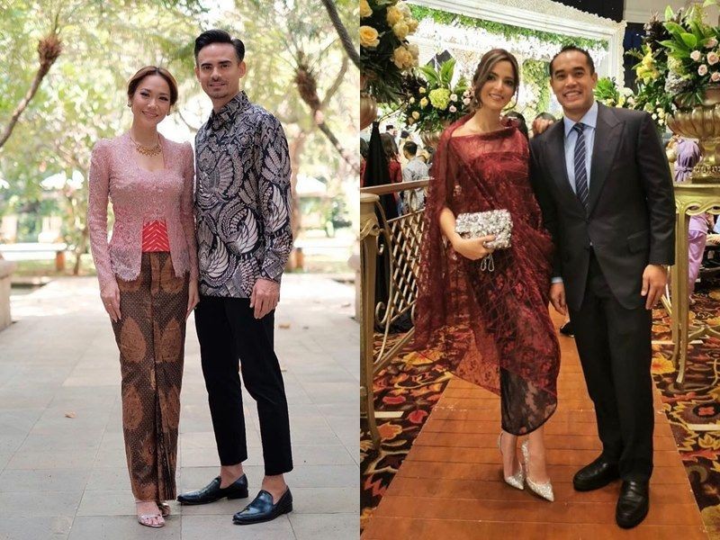 9 Adu Gaya Kebaya  Batik Nia Ramadhani Vs BCL  Glamor nan 