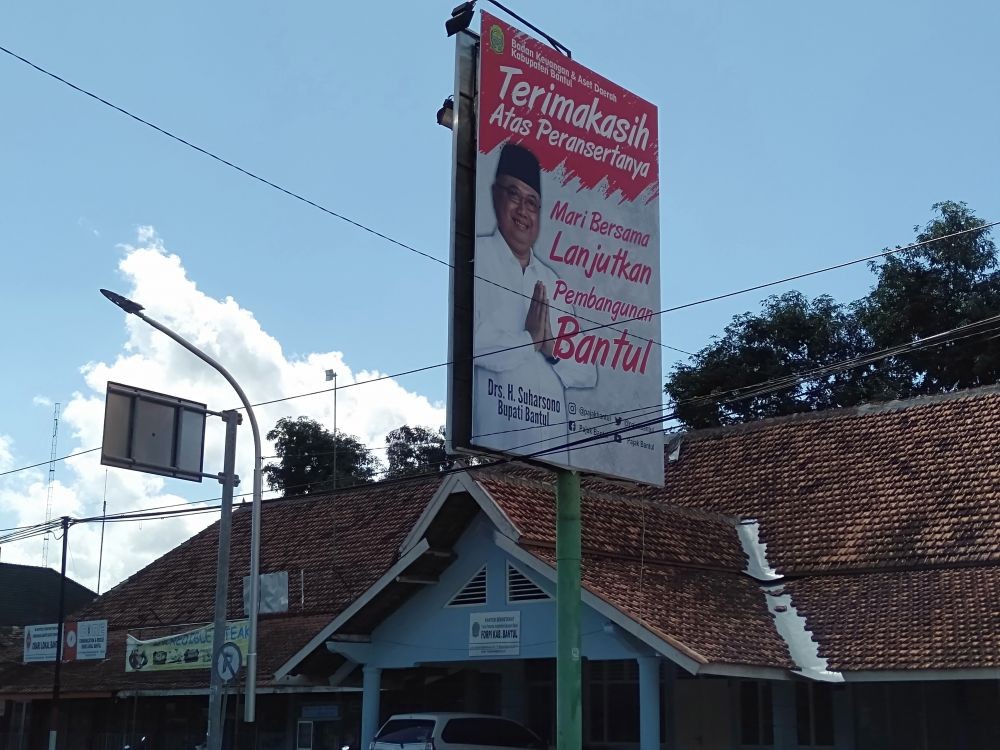 Marak Baliho Bupati, PKB Bantul Tuding Pemkab Bantu Suharsono 