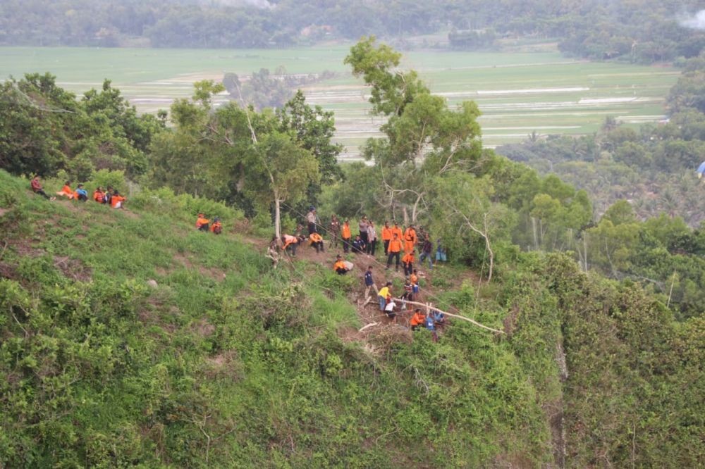 Dramatis! Evakuasi Jasad Pemancing di Kebumen, Mayat Tak Bisa Diangkat