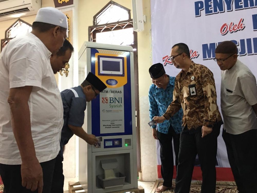 Bantu Masyarakat yang Membutuhkan, Medan Jadi Percontohan ATM Beras