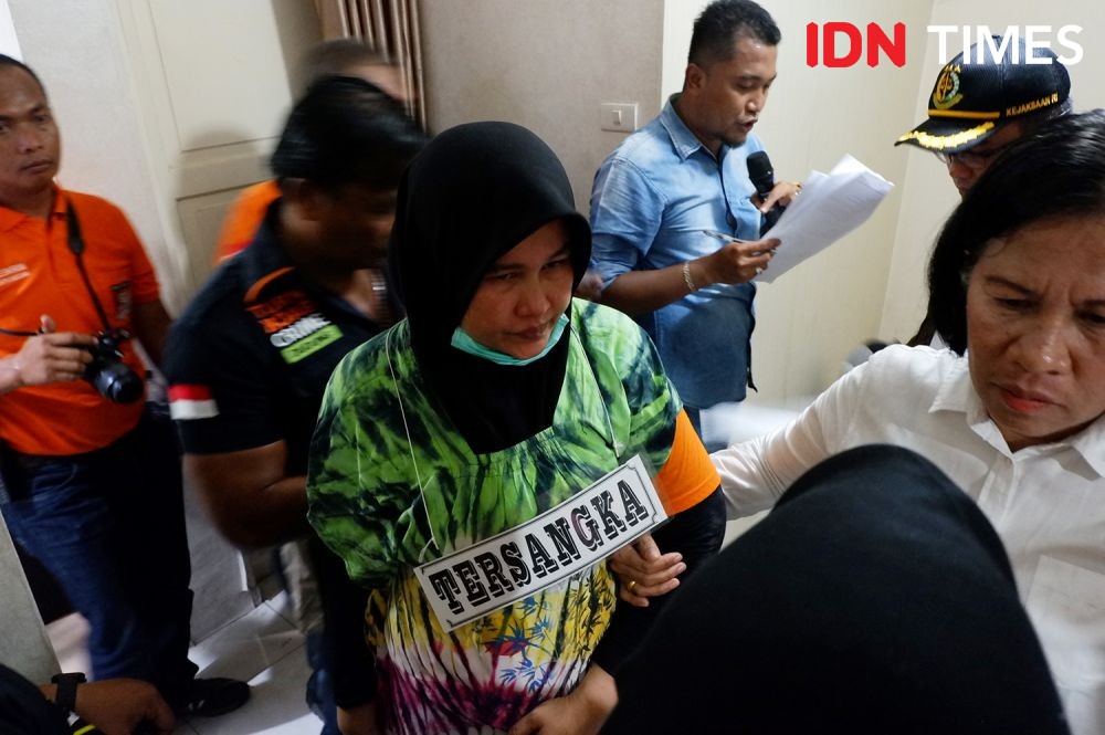 [FOTO] Kesumat Istri Habisi Nyawa Hakim Jamaluddin dengan Sadis