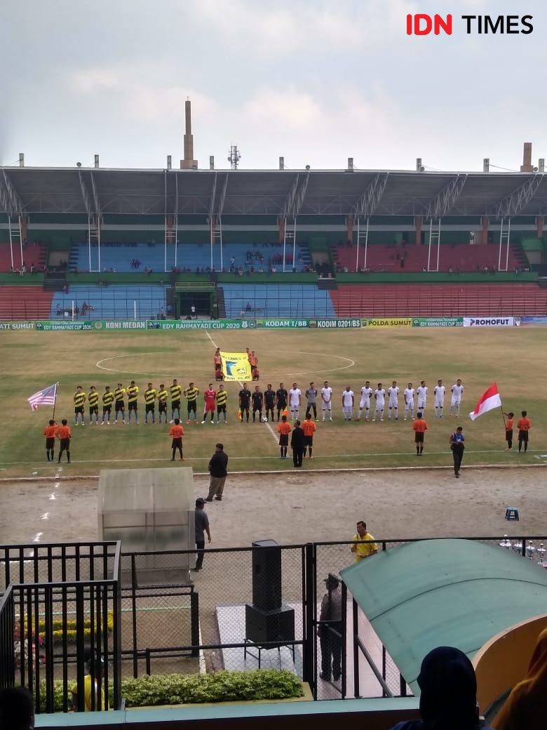 Wali Kota Bobby Janjikan Renovasi Stadion Teladan