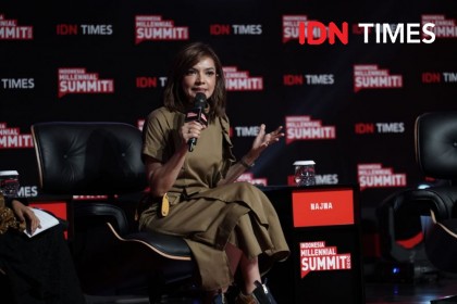 Ketika Najwa Shihab 2 Kali 'Pecahkan' Indonesia Millennial Summit