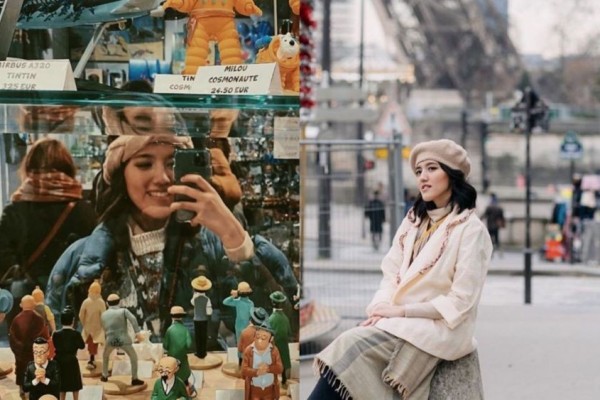 10 Potret Manis Ify Alyssa Selama Liburan Keliling Eropa