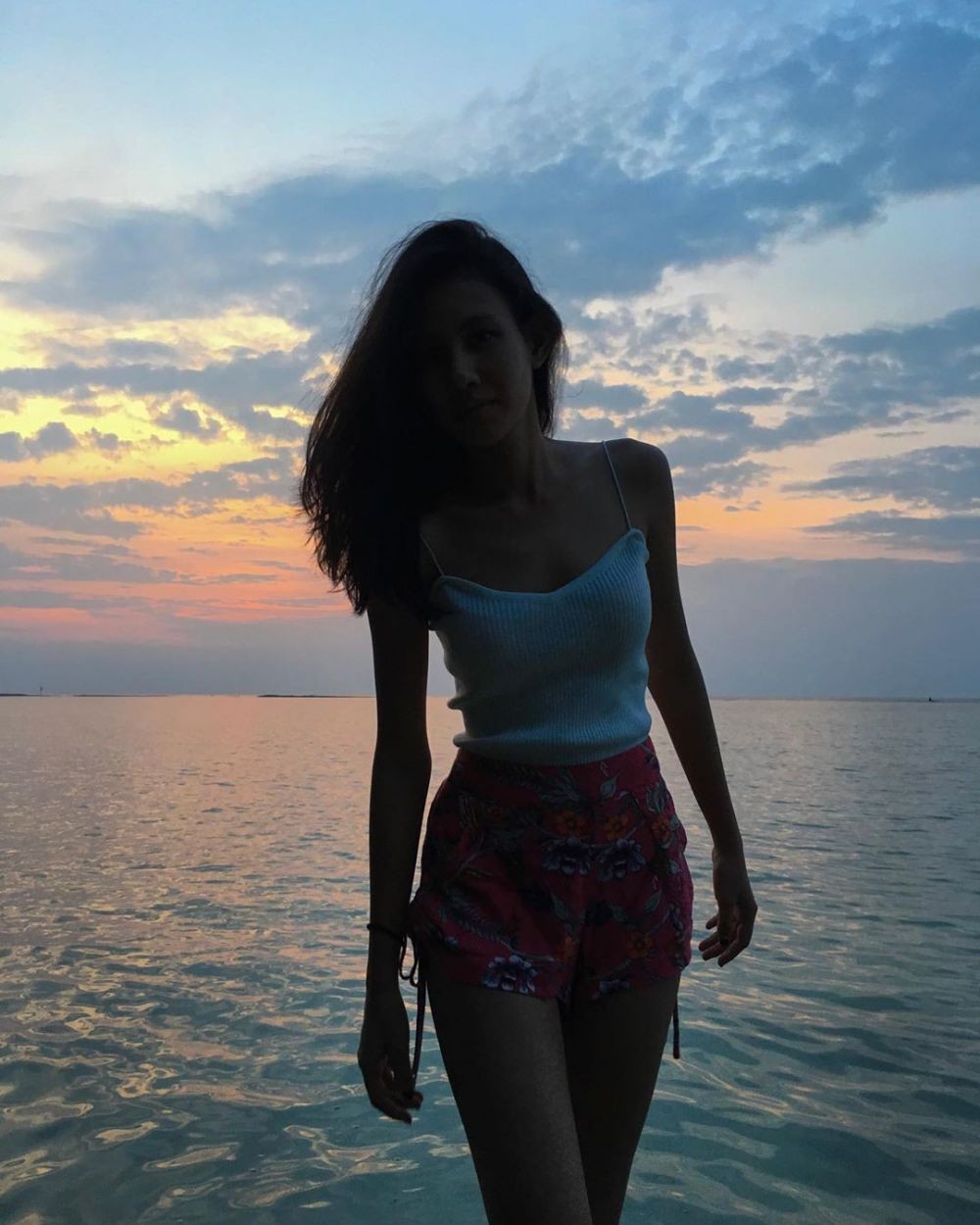 10 Potret Body Goals ala Shenina Cinnamon yang Tambah Dewasa