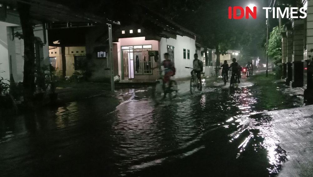 Hujan Hampir Setengah Hari, Belasan Rumah di Kudus Terendam Banjir