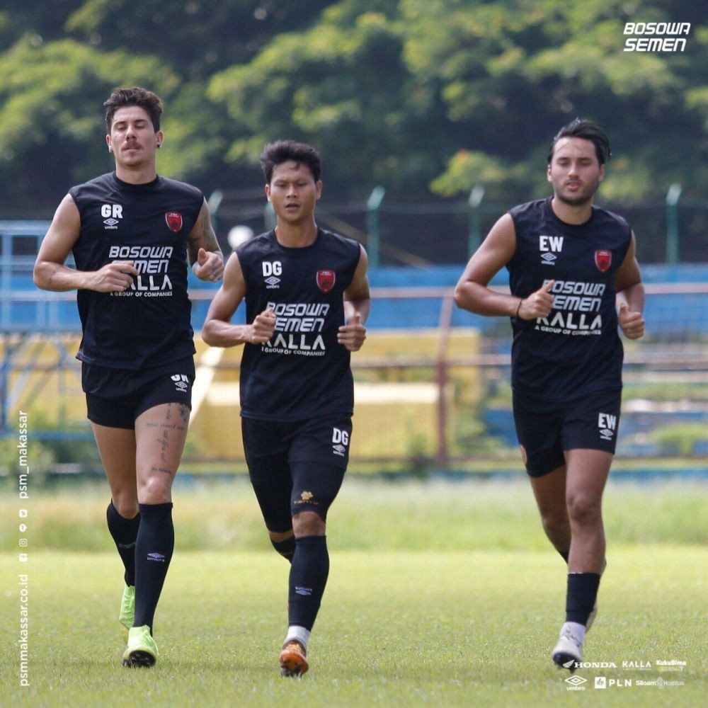 PSM Makassar Latihan Perdana, Hanya Diikuti 12 Pemain Tim Senior