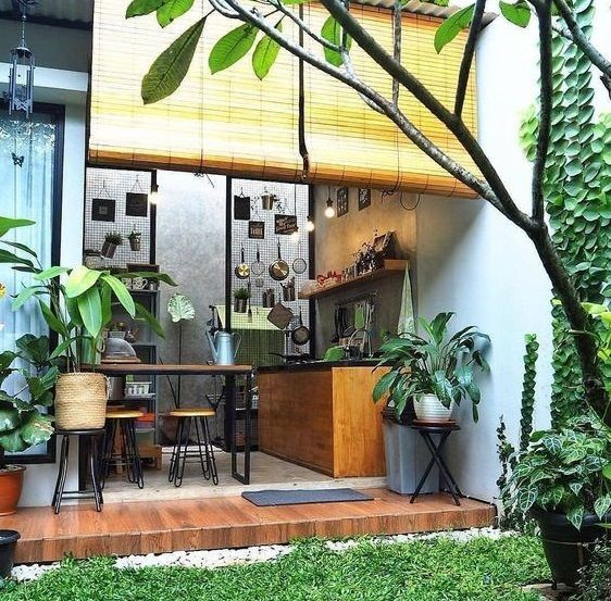  Inspirasi Taman Kering Minimalis  di Lahan Rumah Mungil