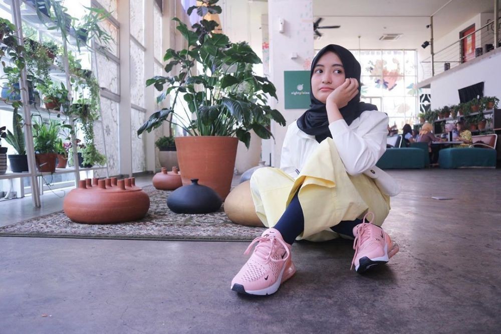 Berhijab dan Jago Ngelawak, 10 Foto Manis Arafah Rianti