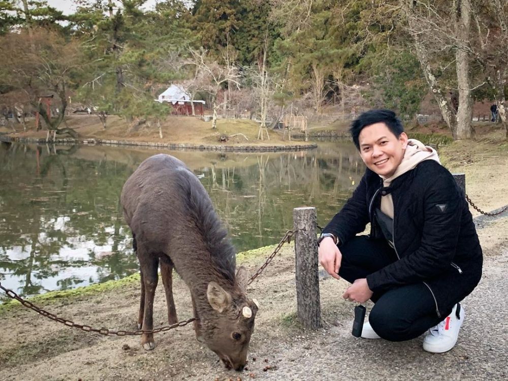 10 Foto Liburan Andi Arsyil di Jepang, Seru dan Indah Banget!