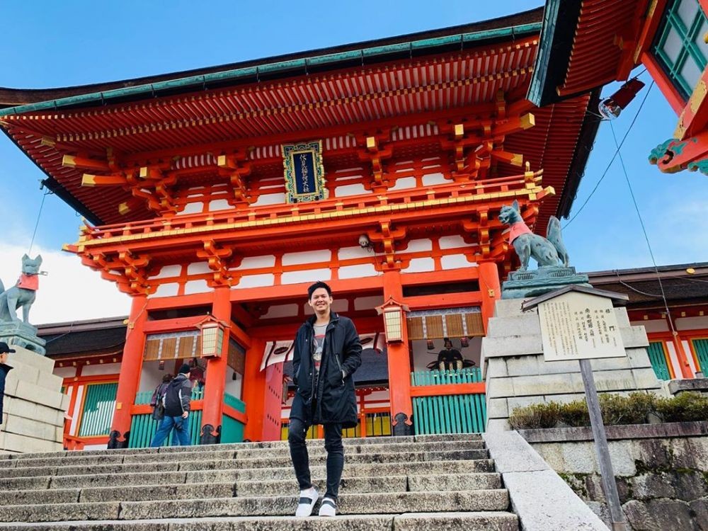 10 Foto Liburan Andi Arsyil di Jepang, Seru dan Indah Banget!