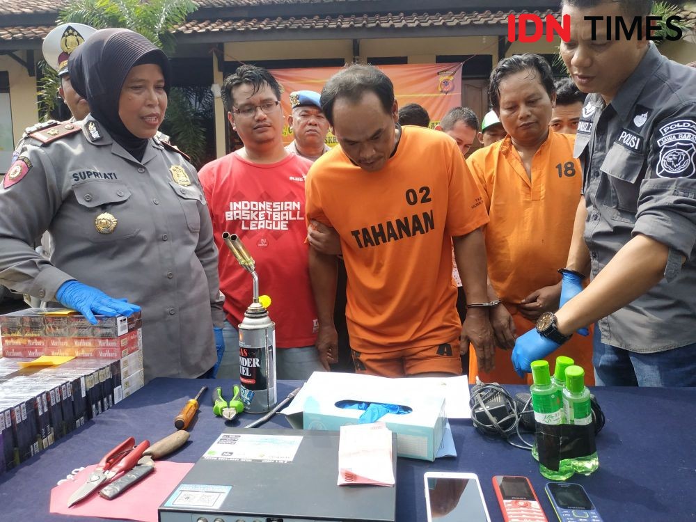 Spesialis Bobol Minimarket, Langkah Residivis Berakhir di Balik Jeruji