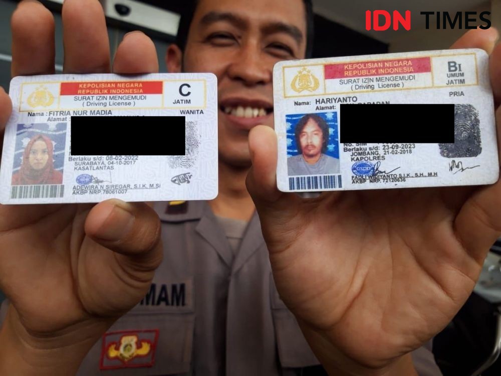 Sindikat Pemalsuan SIM Ditangkap, Beroperasi Sejak 2016