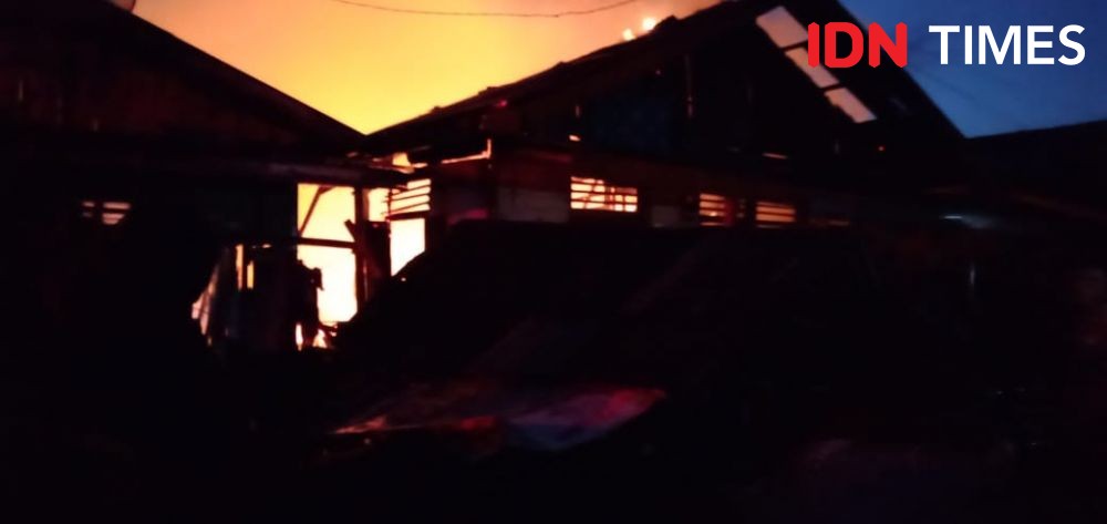 Usai Cekcok dengan Istri, Udin Tewas Terbakar di Rumahnya