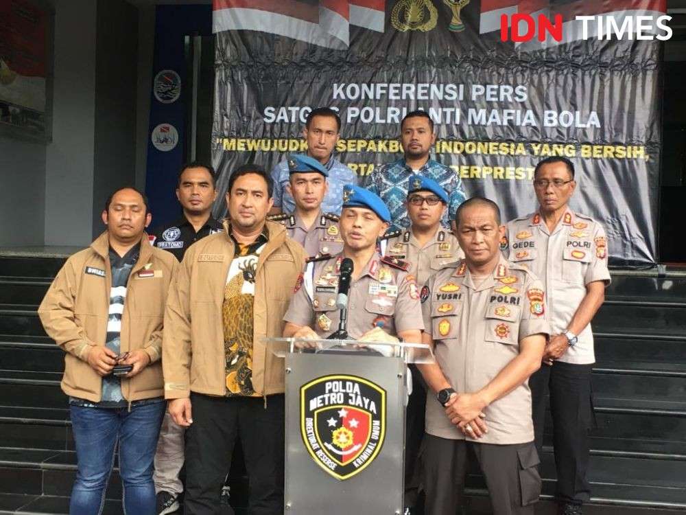 Satgas Anti-Mafia Bola Tangkap 2 DPO Pengaturan Skor Di Liga 3