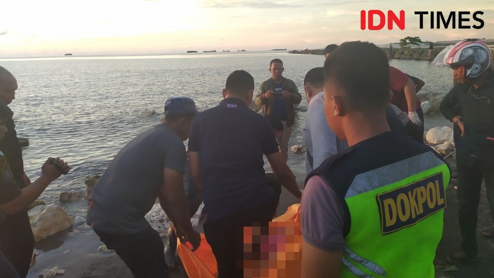 5 Jam Dicari, Pria Tenggelam di Belakang Trans Mal Makassar Ditemukan